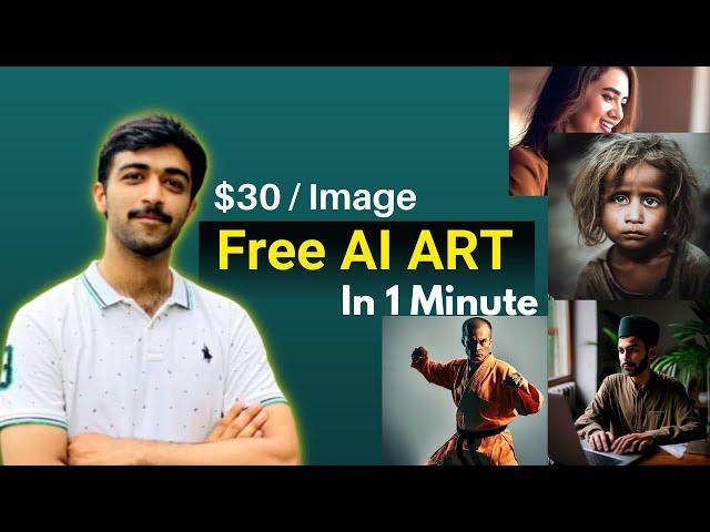 Free Ai Art Image Generator to Earn Daily from Fiverr Ai Gig (Midjourney Alternative)