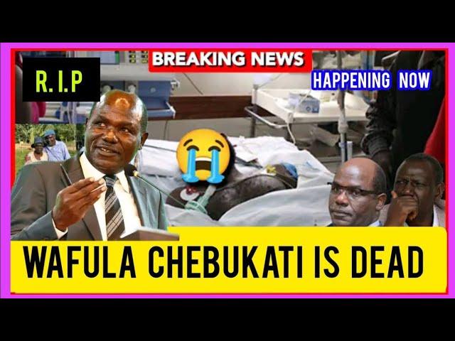 sad news ~R.IP  FORMER IEBC CHAIRMAN CHEBUKATI DEAD | Chebukati hospitalized