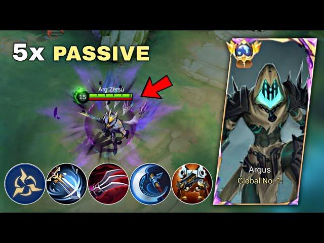 5x PASSIVE IN 1 SEC!! ARGUS NEW BEST BUILD 2025