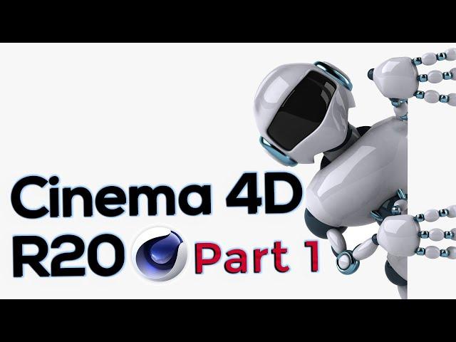 Cinema 4D R20 MasterClass Tutorial Part 1 of 10