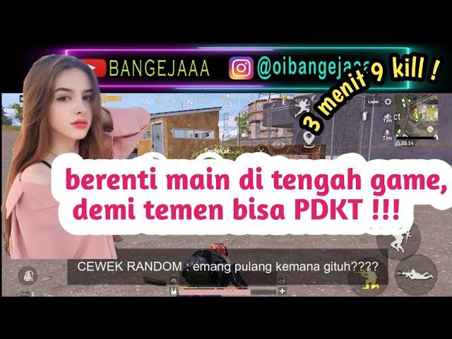 SUARA RANDOM CEWE BIKIN GAGAL FOKUS !!!  PUBG MOBILE INDONESIA