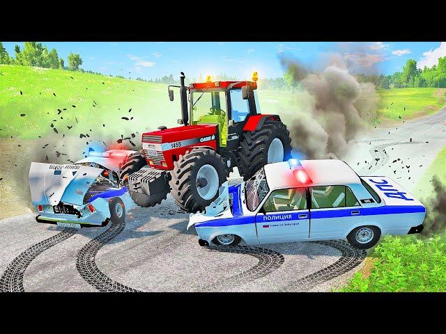 КАК ЕГО ОСТАНОВИТЬ??? КОШКИ vs МЫШКИ В BEAMNG!!!