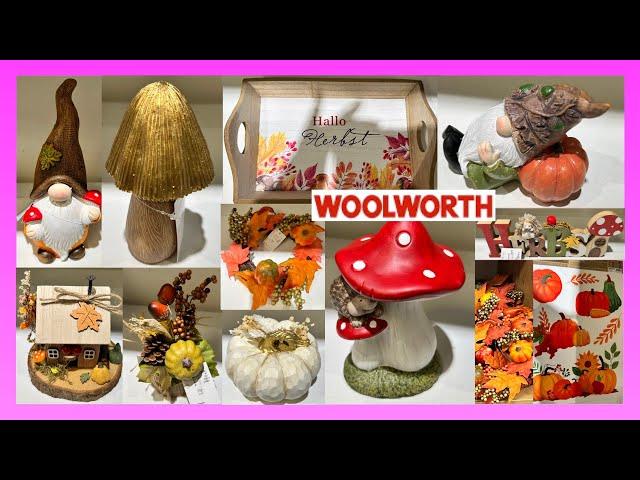 WOOLWORTH **HERBST  DEKORATIONEN***