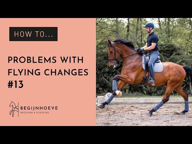 How To Fix Flying Changes with a Young Horse | Dressage Tutorial | Begijnhoeve | How to #13