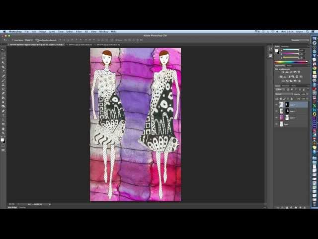 Photoshop for Fashion students: Using the Pen Tool