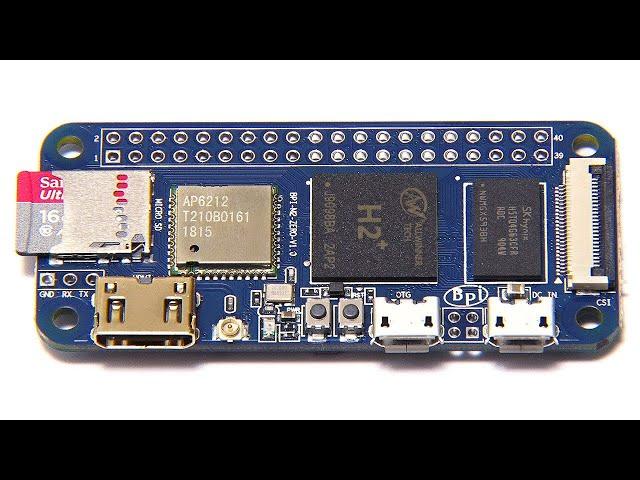 Banana Pi M2 Zero: Low-Cost, Quad Core SBC