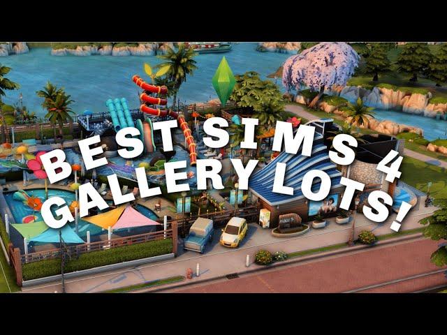 Best Sims 4 Gallery Lots! (no cc required!)