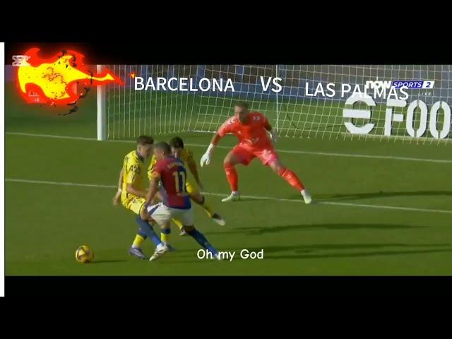 FC BARCELONA VS UD LAS PALMAS  HIGHLIGHTS FRIST HALF  #laliga #starman #marvel #supman #comics