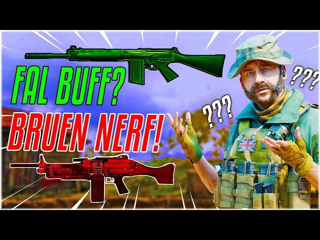 GOOD BYE BRUEN! HELLO HOLGER? New Warzone Weapon Balance Patch [Modern Warfare]