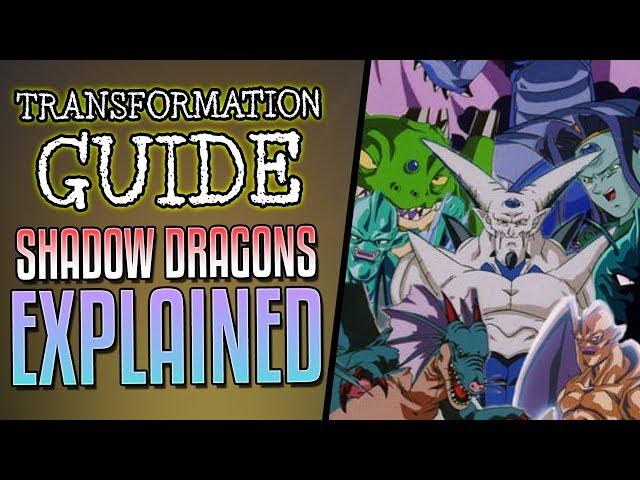 ALL Shadow Dragons Transformations Explained - Dragon Ball GT