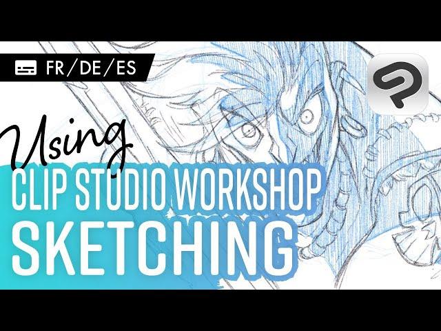 Setting up the perfect sketching brush in Clip Studio Paint! | Dadotronic
