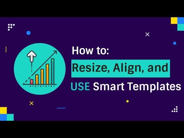 How to Resize, Align, and Use Smart Templates | Infographic Design// Getting Started with Venngage 5