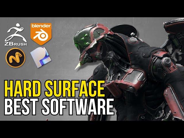 Best Software For Hard Surface Modeling