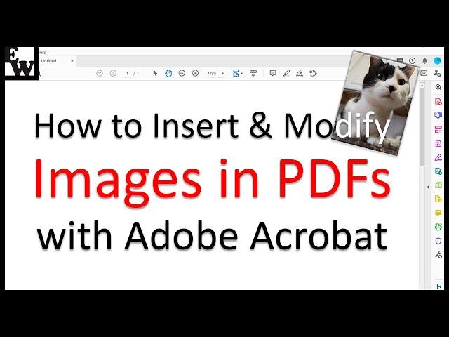 How to Insert and Modify Images in PDFs with Adobe Acrobat