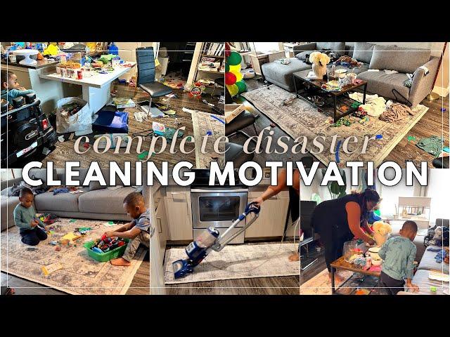 2023 EXTREME CLEANING MOTIVATION | COMPLETE DISASTER CLEAN WITH ME | AFTER PARTY CLEANING