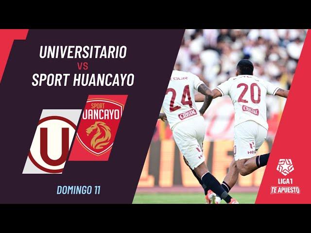 Sport Huancayo 1-1 Universitario de Deportes: resumen, goles y mejores jugadas del partido por Liga1