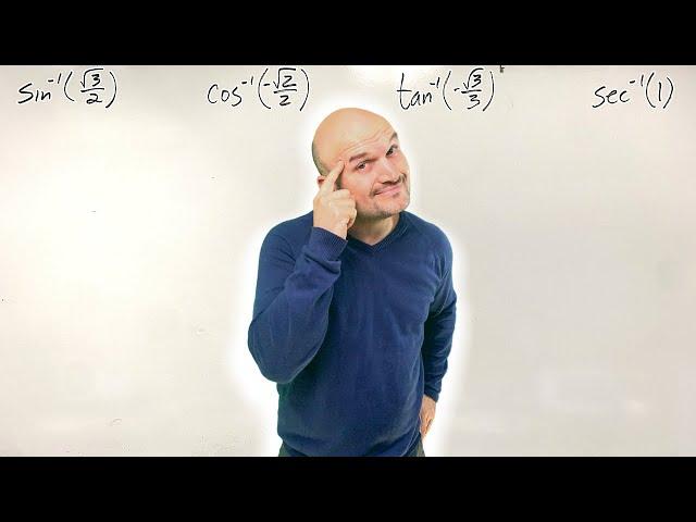 Evaluate Inverse Trig Functions - Step by Step