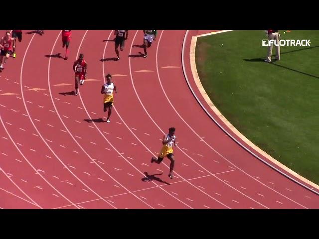 High School Team Runs Crazy Fast 39s 4x1!