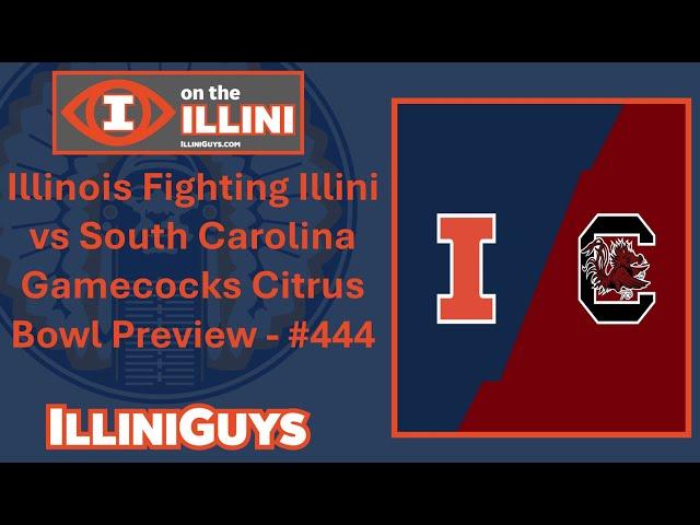 Illinois Fighting Illini vs South Carolina Gamecocks Citrus Bowl Preview #444