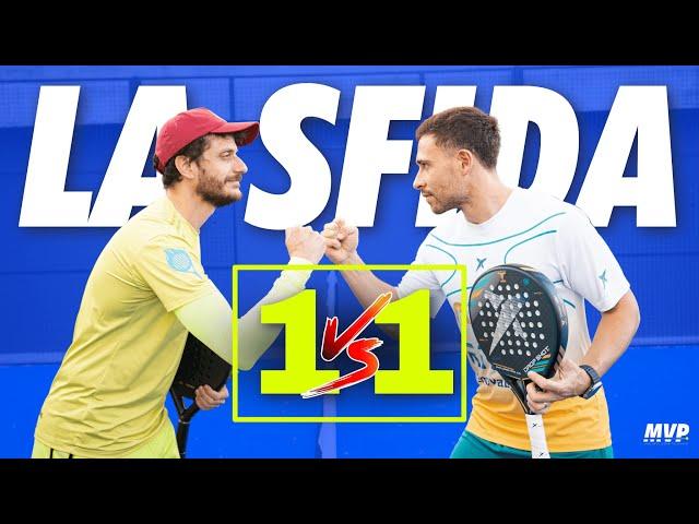 LUCAS CAMPAGNOLO 1VS1 CARCHIA  CHALLENGE IN 2 SET! | Padel Italiano - MVPADEL