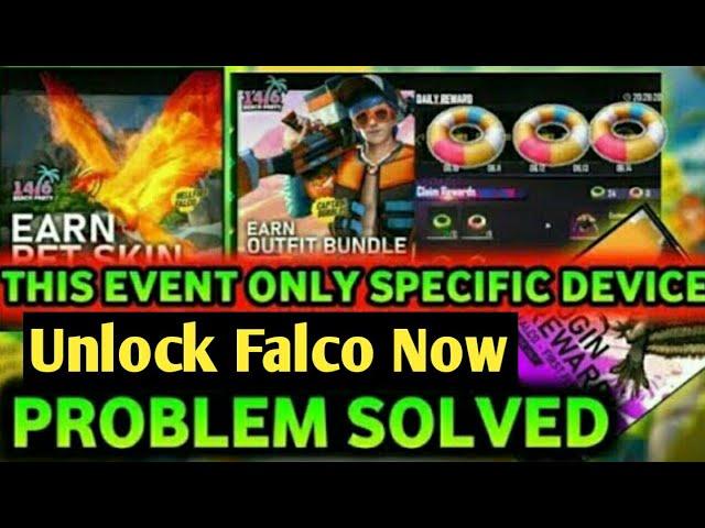 This Event Open Only to Specific Devices Problem Solved | Get Swim Ring B Token | Falco Pet