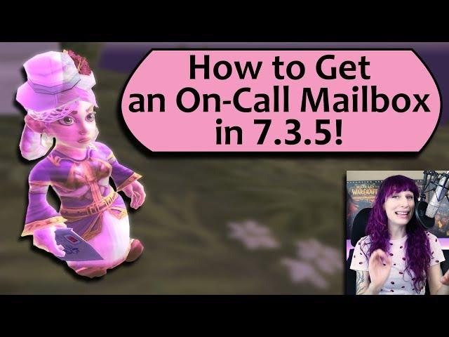 Personal WoW Mailbox! Get the Mailemental Pet, Postmaster Title and Mailbox Toy