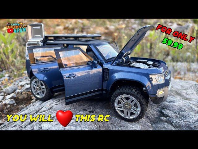 Super Scale Metal Body Defender D90 | SG Pinecone 2402 Unboxing & First Drive | Cars Trucks 4 Fun