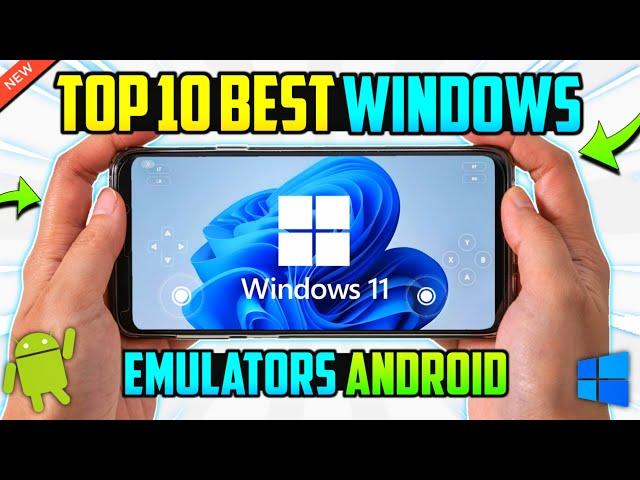 TOP 10 BEST WINDOWS EMULATORS FOR ANDROID IN 2024