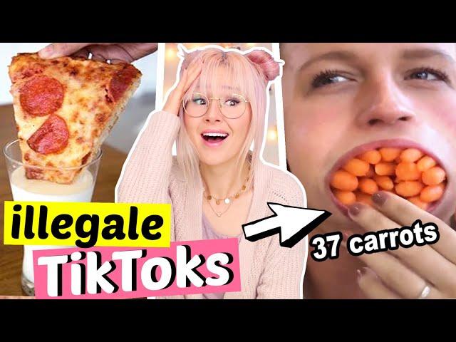 TikToks die ILLEGAL sind  fühlt sich falsch an! | ViktoriaSarina