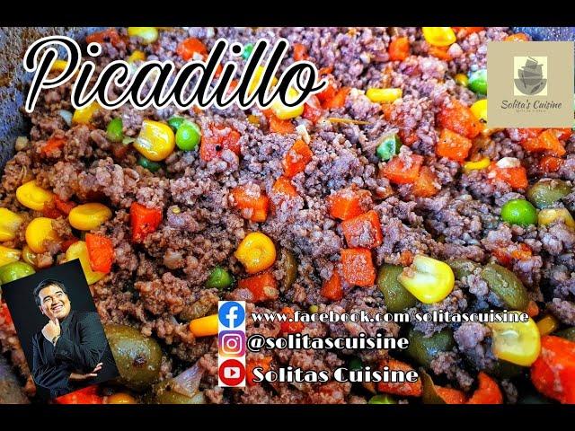 PICADILLO - Easy Recipe  (with Audio)