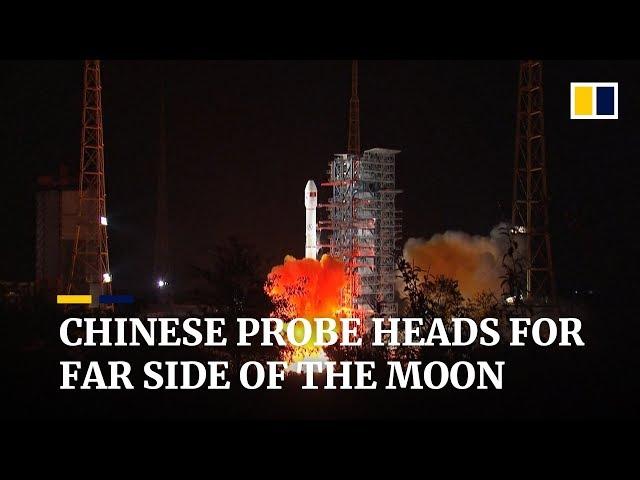 Chinese probe Chang-e 4 heads for far side of the moon