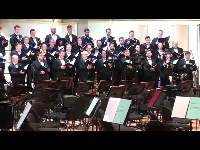 И. Стравинский: Отче наш. Хоровая капелла Юрлова. I. Stravinsky: Our Father. Choir Chapel of Yurlov