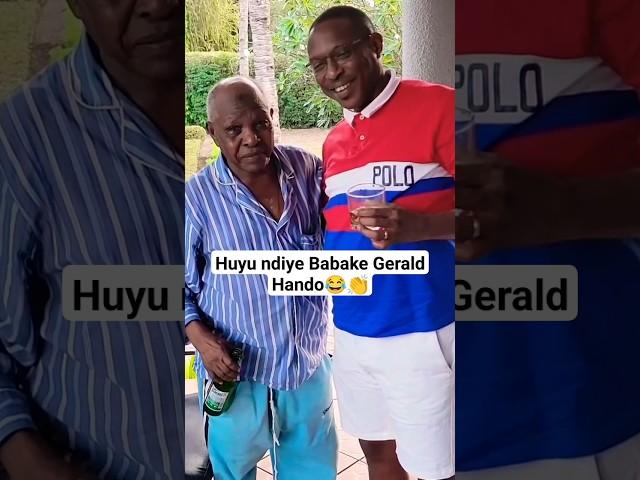 Huyu ndiye Babake Gerald Hando, Happy Father's Day #shorts #fathersday #wasafimedia