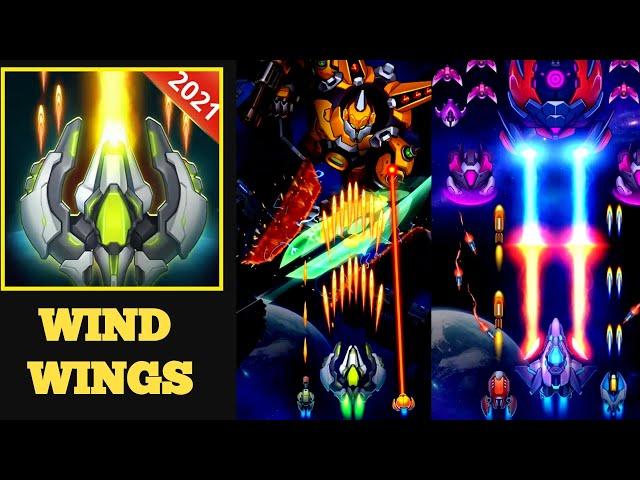 WindWings: Space Shooter Galaxy Attack gameplay 1-4 levels