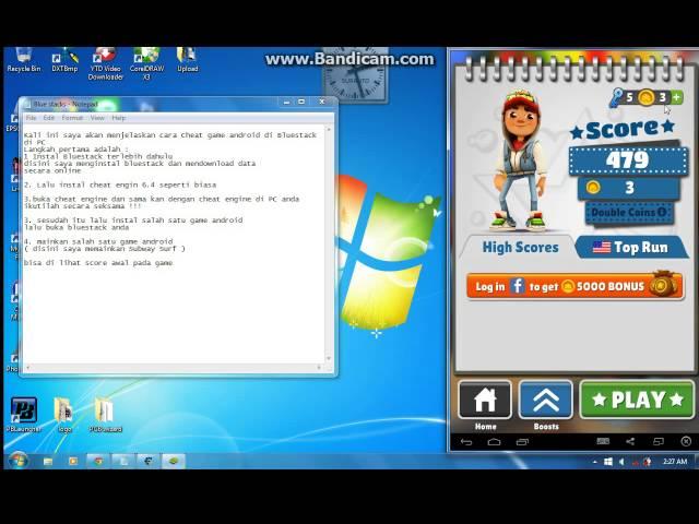 Tutorial Cara Cheat Game Android di Bluestacks PC