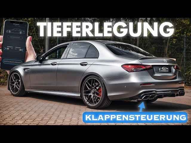 Böse Klappensteuerung & Tieferlegung für Mercedes Benz E63s W213 Facelift AMG | Cete Automotive