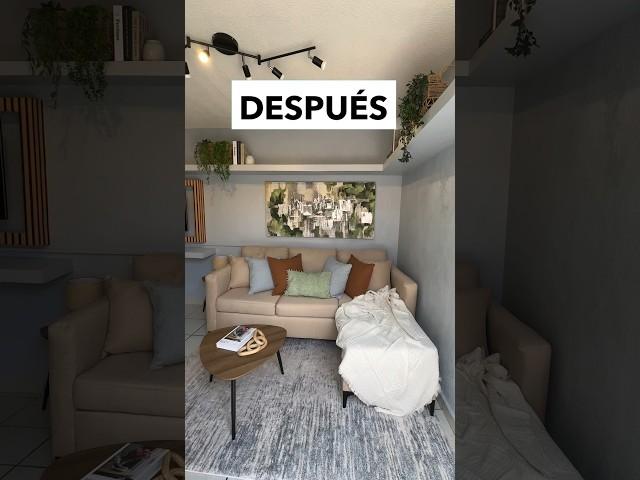 Antes y después Casa Infonavit