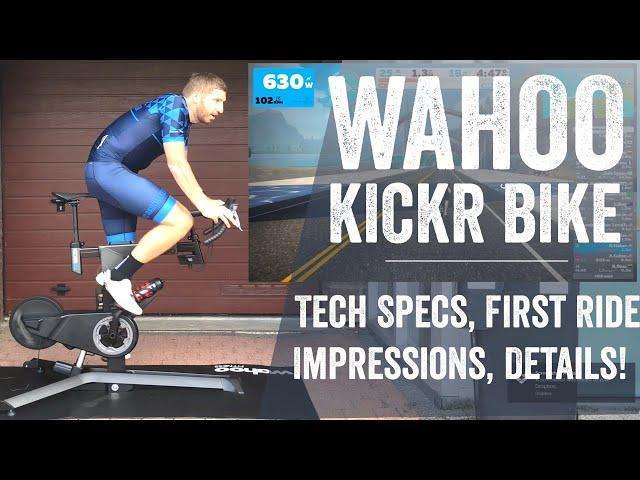 Wahoo KICKR Bike: Hands-on Details // First Ride Impressions