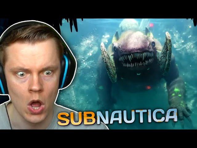 We Found a FROZEN LEVIATHAN! - Subnautica Below Zero