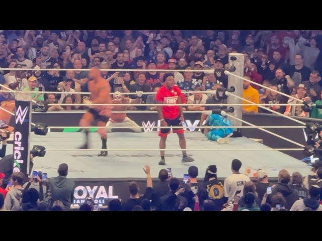 Speed Enters Royal Rumble, Eliminated by Bron Breakker - WWE Royal Rumble 2/1/25