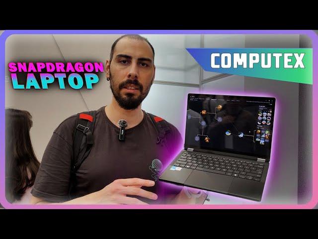 Snapdragon X Elite Laptop Geldi! Vivobook Zenbook ve ProArt | Computex 2024