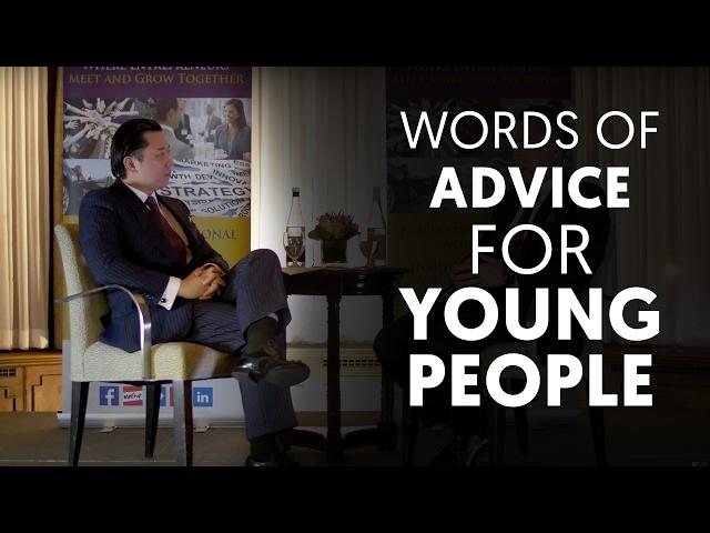 Words of Advice For Young people - Joo Kim Tiah