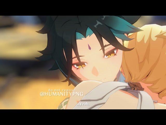 Xiao, that was way too reckless. | Xiao x Lumine 魈蛍 (Genshin Impact MMD Fanmade Animation)