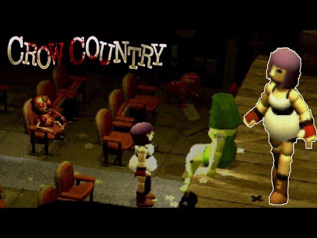 Crow Country 100% Walkthrough All Secret Achievement & Bosses - PS1 Survival Horror PC Indie Game