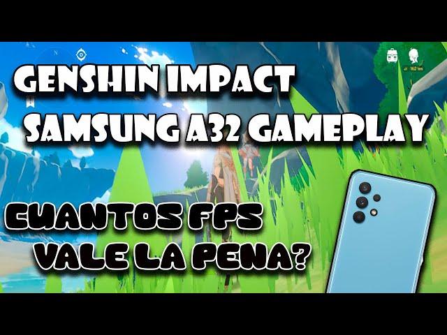 genshin impact samsung a32 gameplay