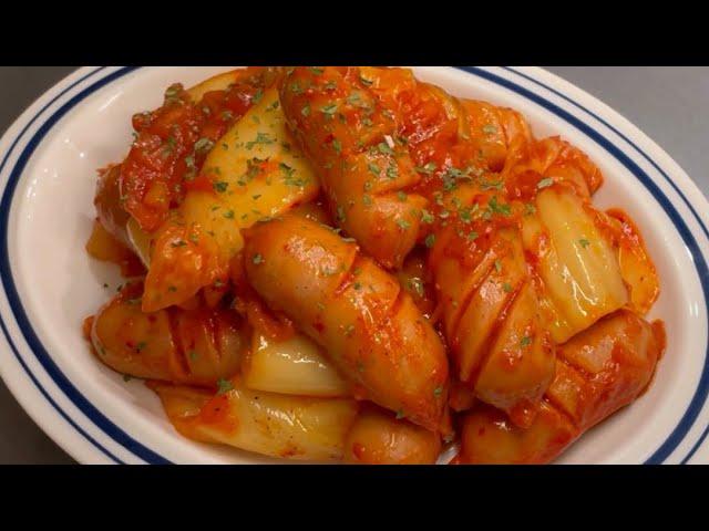 소세지김치볶음 레시피ㅣ한그릇 요리ㅣsausage & kimchi stir-fried