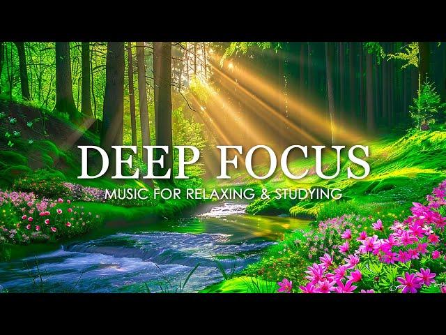 Deep Focus Music To Improve Concentration - 12 Hours of Ambient Study Music to Concentrate #766