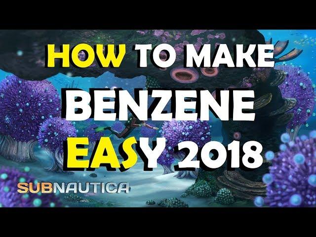 Subnautica how to make Benzene