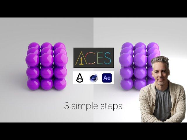 ACES for Cinema 4D, Arnold, and After Effects in 5ish minutes.