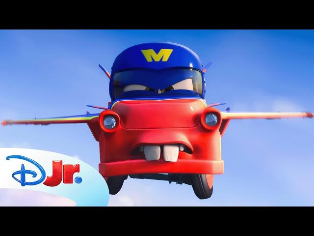 Air Mater ️ | Pixar's Cars Toon - Mater’s Tall Tales | @disneyjr